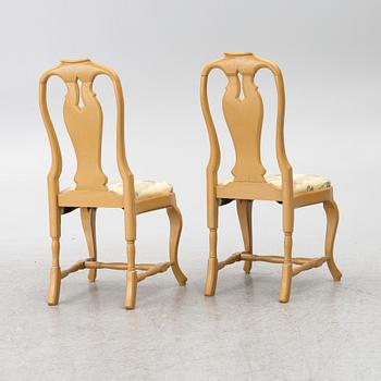 A pair of Rococo chairs, second half of the 18th century.
