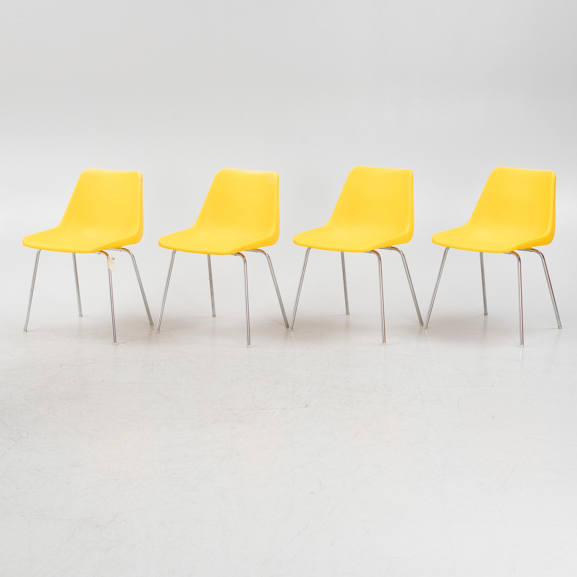 Robin Day, dining set 5 pieces, Overman, 1970s.