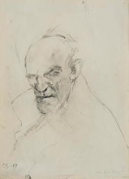 679. Olle Skagerfors, Self-portrait.