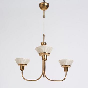 Josef Frank, a rare brass ceiling light model "G 2558", Firma Svenskt Tenn, 1950s-60s.