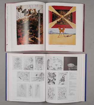 BÖCKER, 2 st, Salvador Dali, Catalogue Raisonne of Etchings and Mixed-Media prints och Catalogue Raisonne of Prints II.