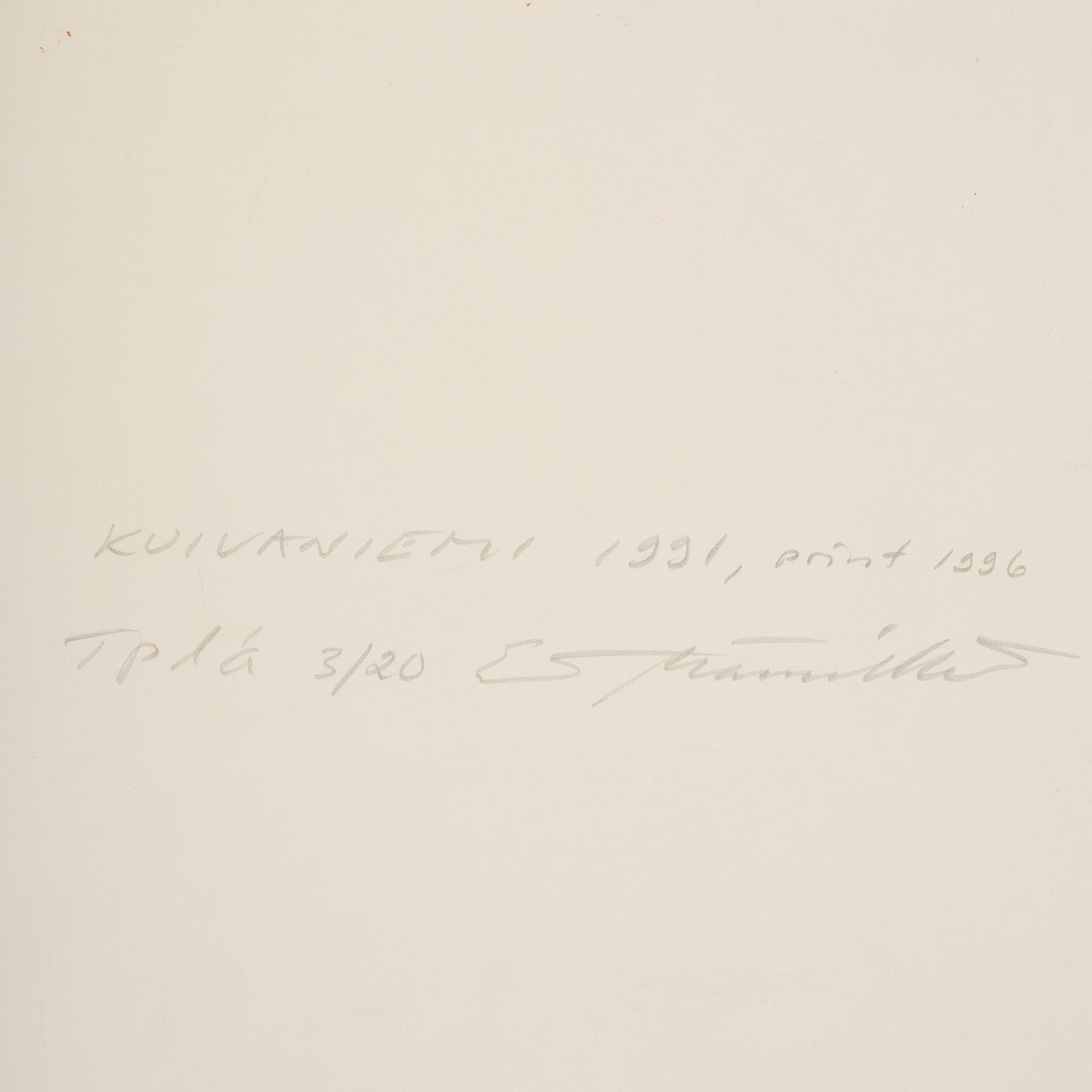Esko Männikkö, "Kuivaniemi, 1991".