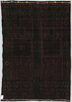 A Finnish rya rug dated 1929. Circa 260x190 cm.