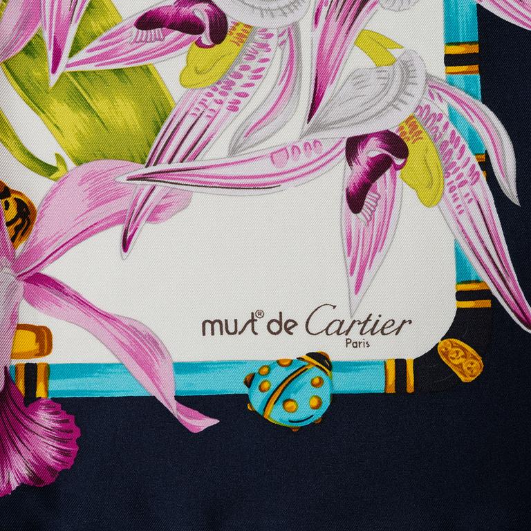 Cartier, scarf.