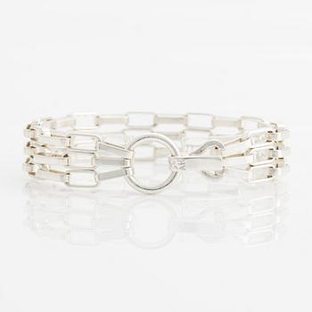 Anders Högberg, armband, silver, Göteborg 1967.