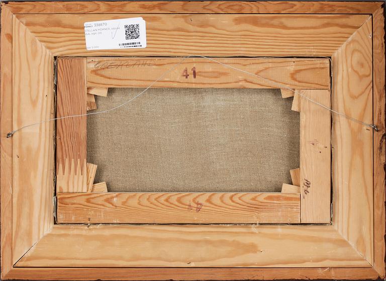 STELLAN MÖRNER, olja på duk, sign.