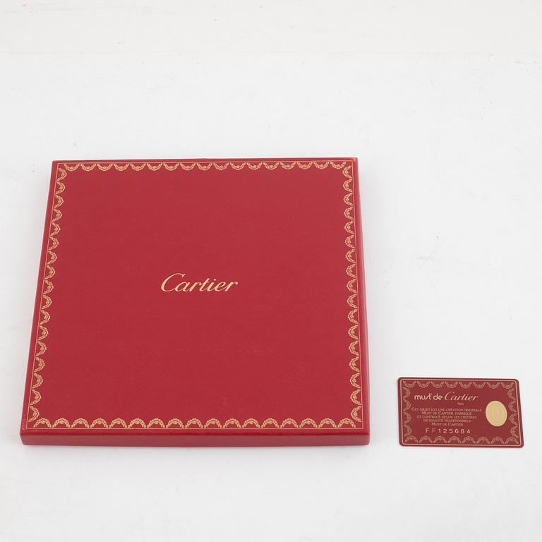 Cartier, a satin silk scarf.