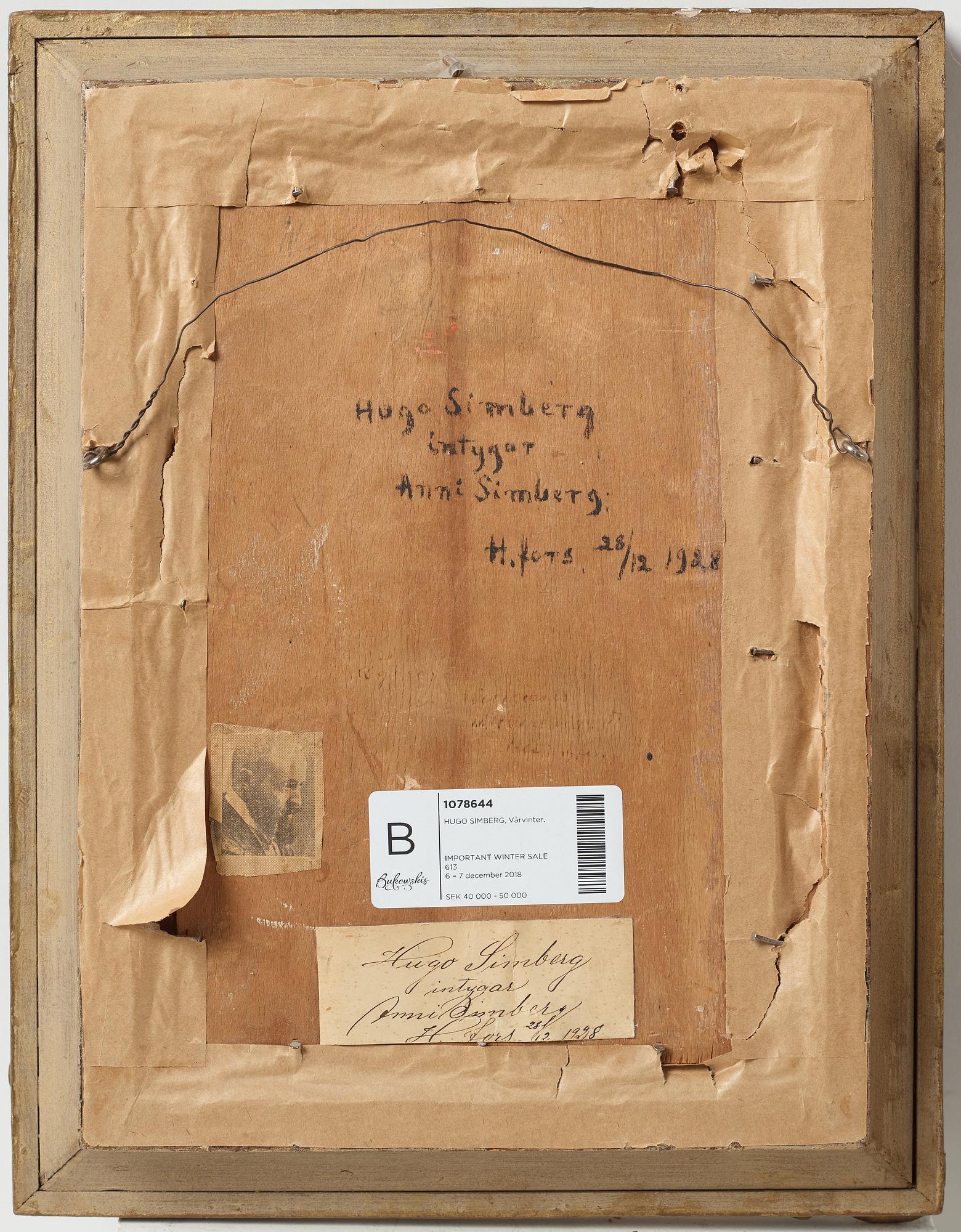 Hugo Simberg, Early spring.