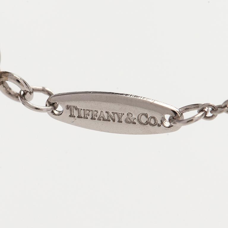 Tiffany & Co, Elsa Peretti, kaulakoru, "Diamonds by the Yard", platinaa ja briljanttihiottu timantti.