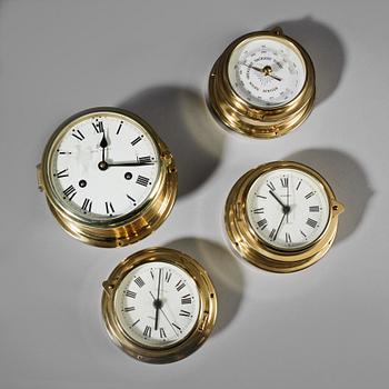 SKEPPSUR och BAROMETER, 4 st, bland annat Schatz, 1900-talets andra hälft.