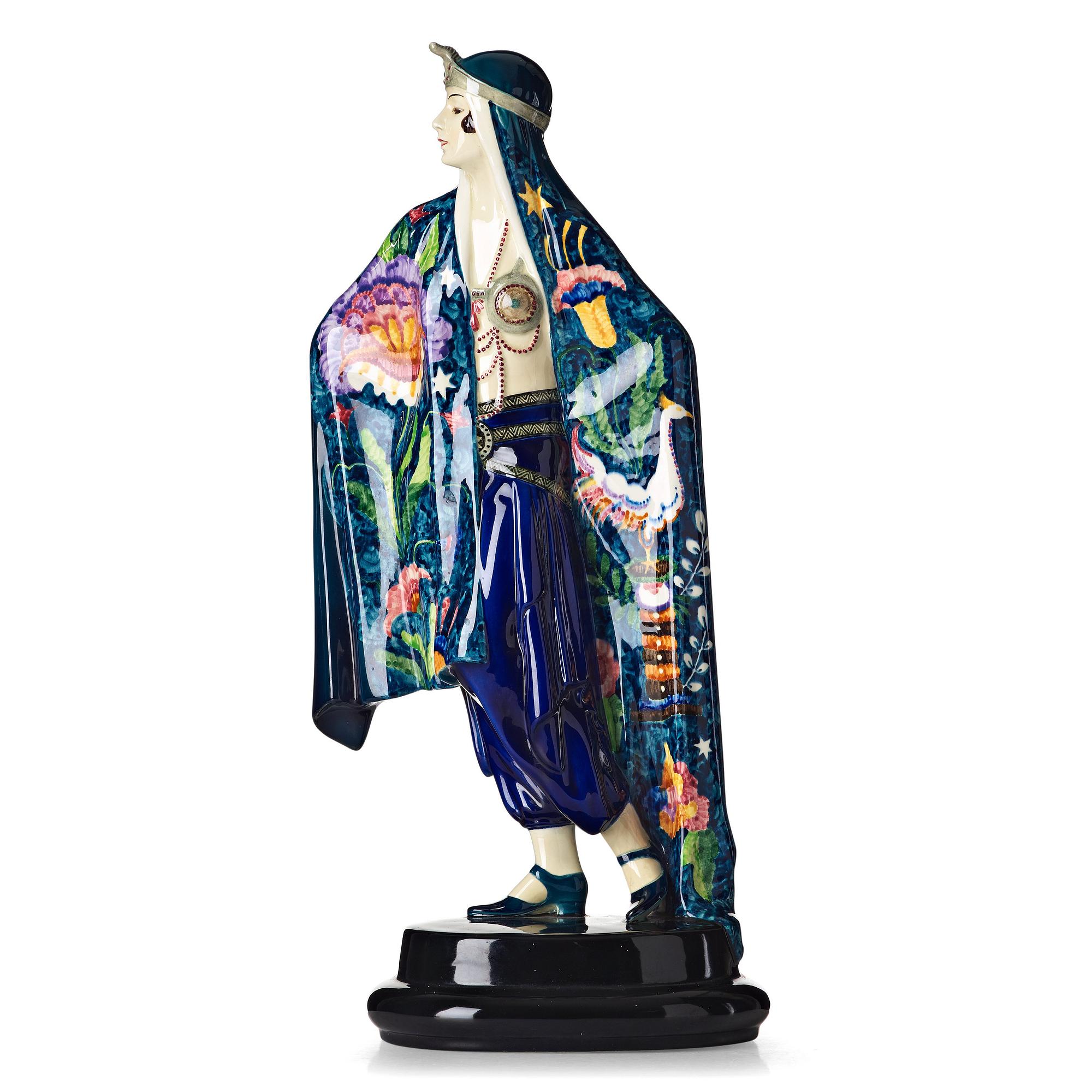 Josef Lorenzl, figurin "Aida", Goldscheider, Wien, modell 5281.