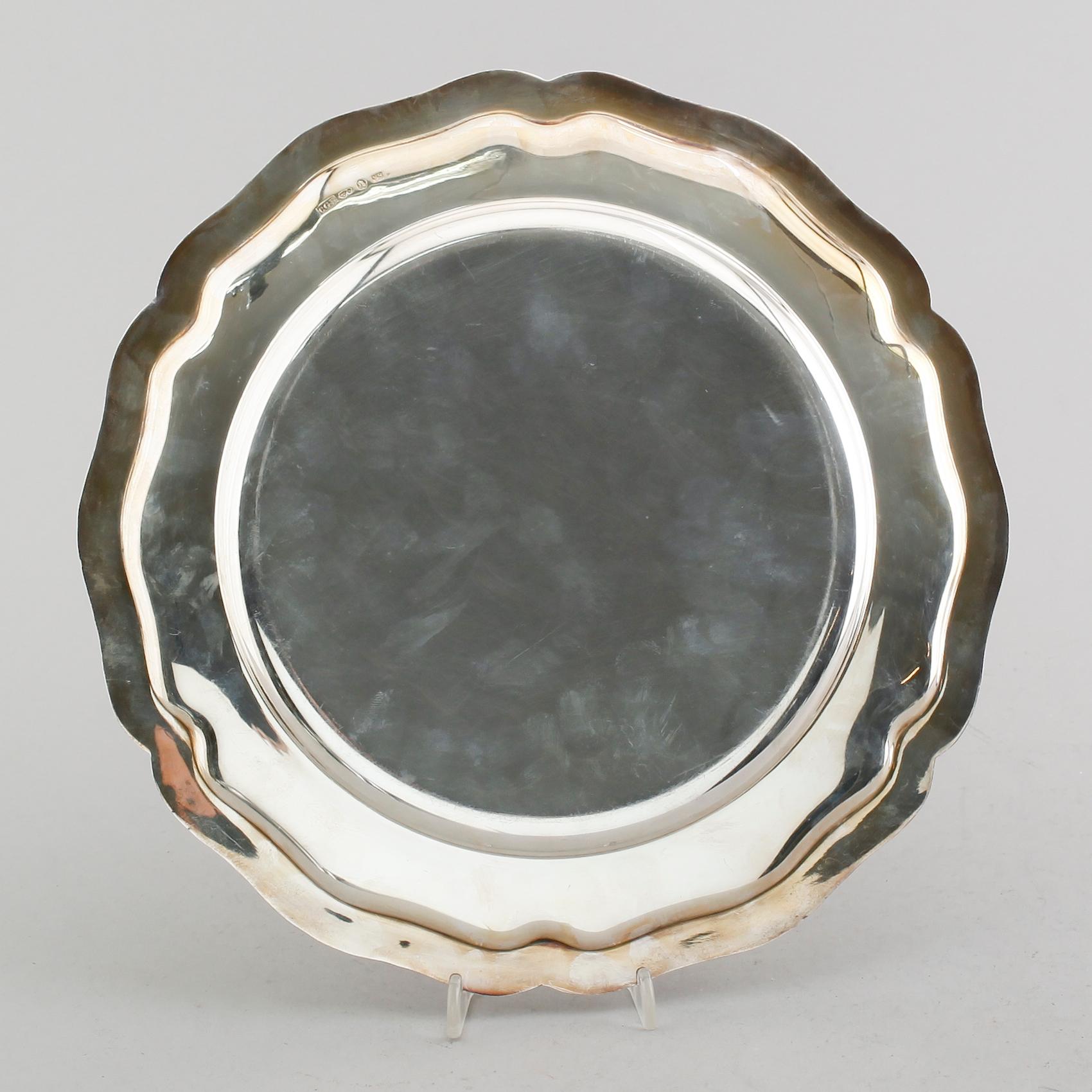 FAT, silver, CG Hallberg, Stockholm 1949. Vikt ca 566 gram.