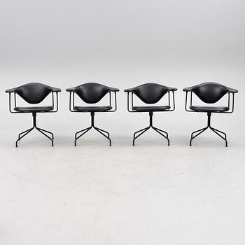 GamFratesi, four 'Masculo' chairs, Gubi, Danmark.