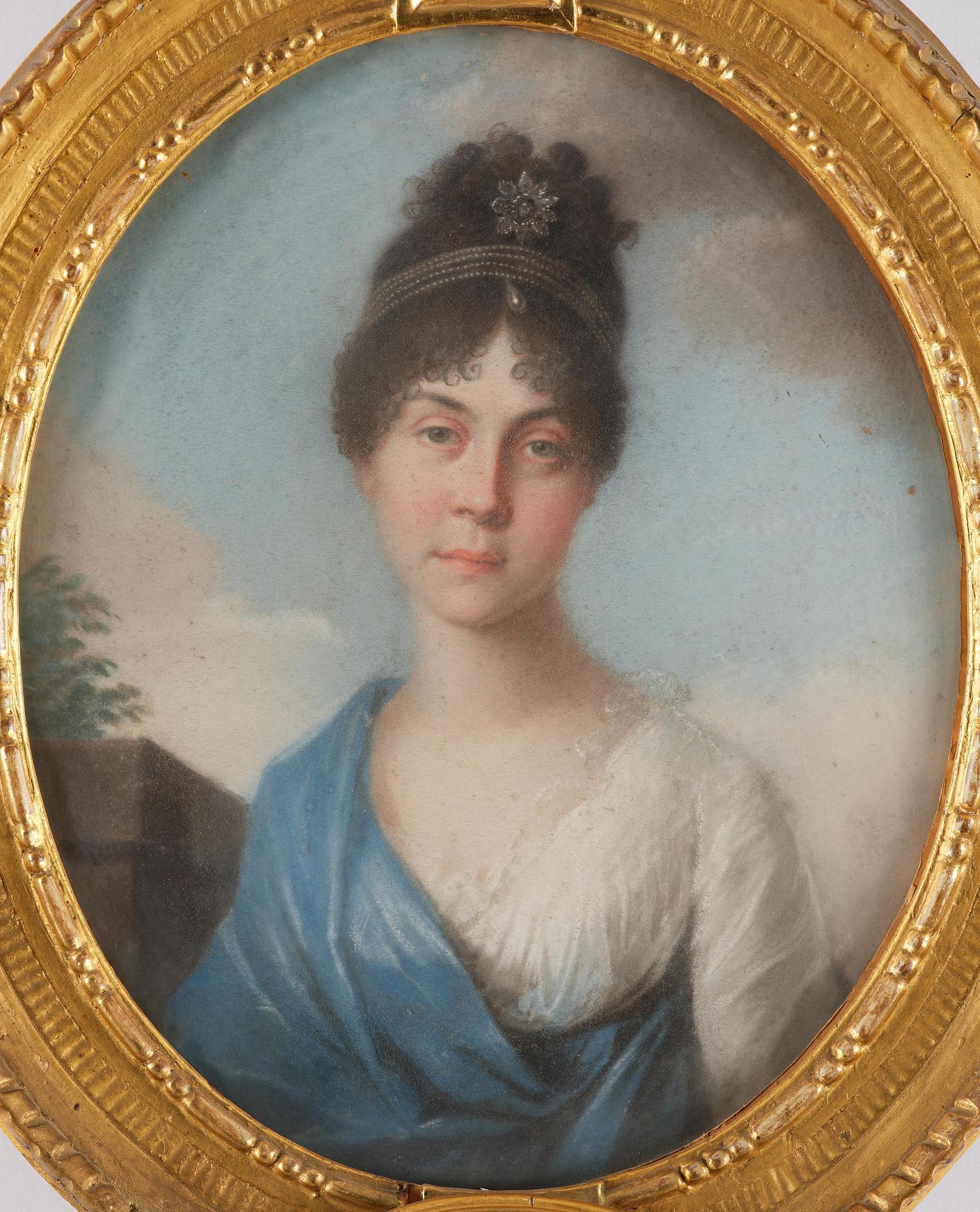 Johann Philipp Bach, attributed, "Frederick of Saxe-Altenburg" (1763-1834) & "Charlotte Georgina of Mecklenburg-Strelitz" (1785-1818).