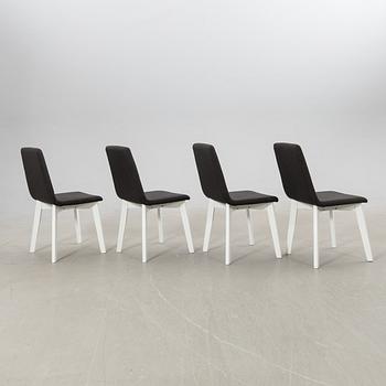 Bengt & Biritt-Marie Troedsson, dining group 5 pieces, "Runda & Deni" 2020s, manufactured by Troeds in Bjärnum.