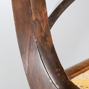 Carl Malmsten, a pair of Swedish Grace chairs, Svenska Möbelfabrikerna Bodafors, 1920's.