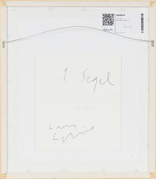 Lars Lerin,  "1 Segel".