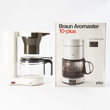 Hartwig Kahlcke, two "Aromaster" coffee makers, Braun.