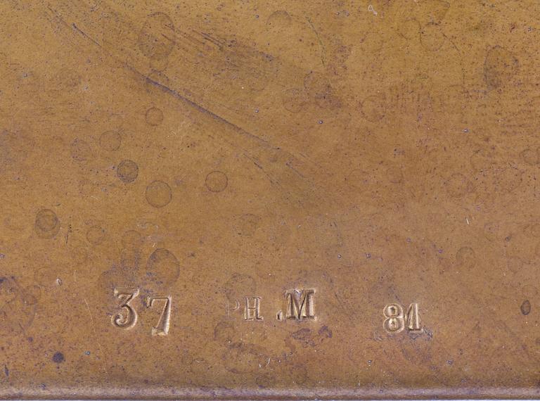 BORDSPENDYL, 1800-talets slut.