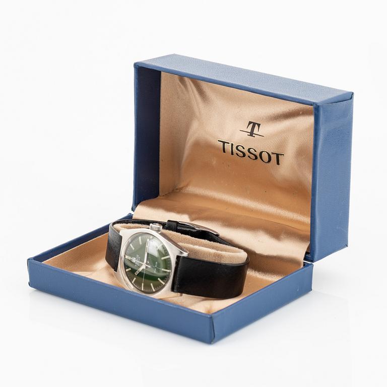 Tissot, PR 516, "Green Dial", armbandsur, 35 mm.