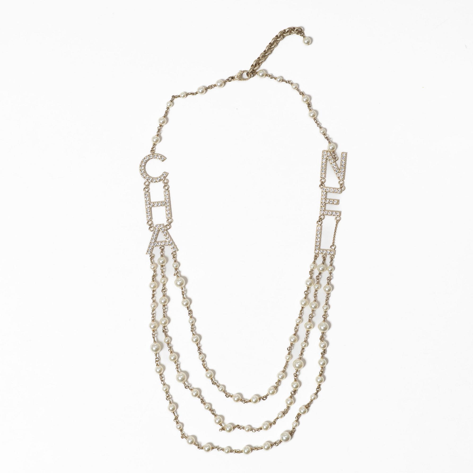 Chanel, necklace, "The Letters Necklace".
