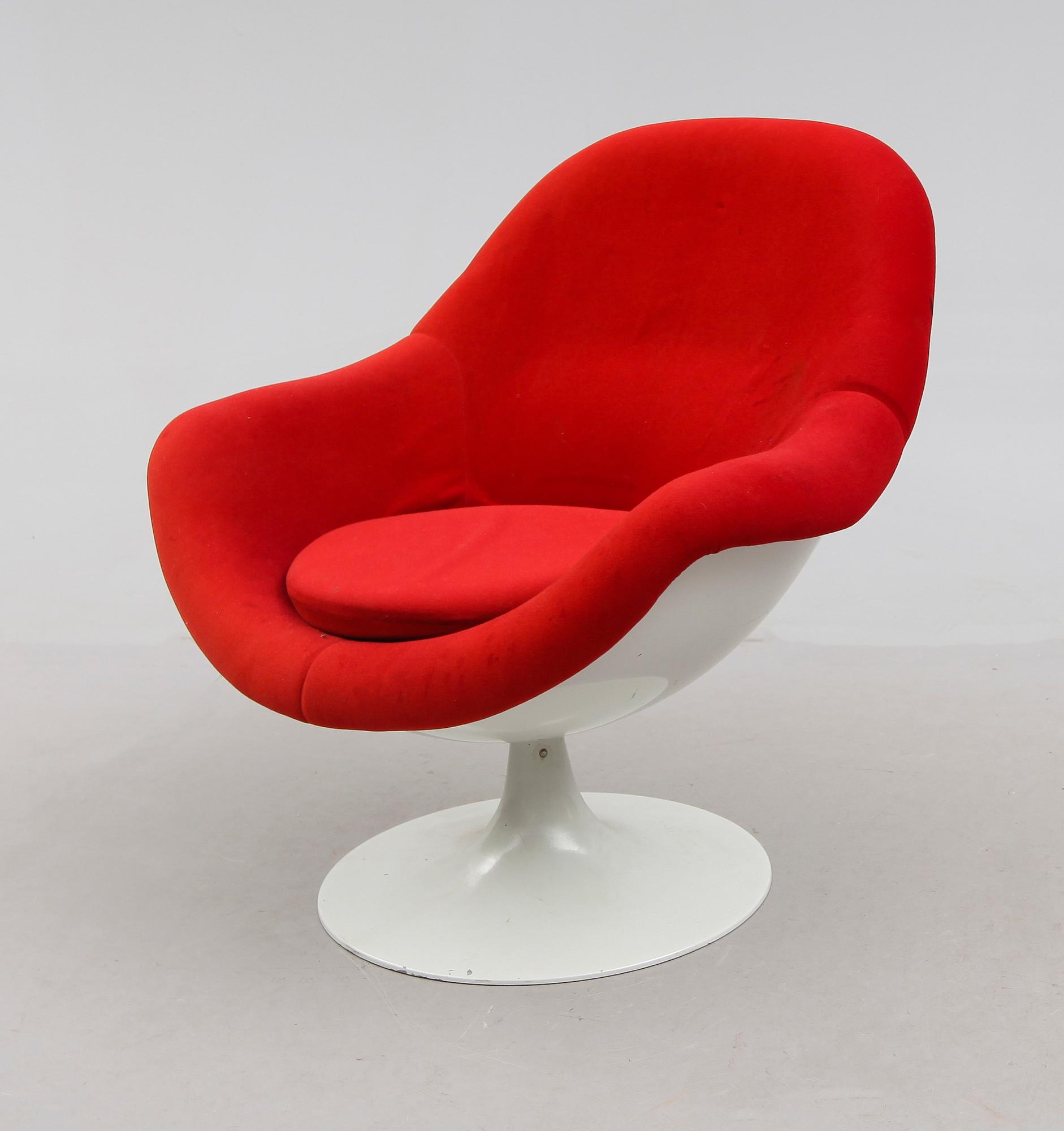 FÅTÖLJ, 1900-talets andra hälft.