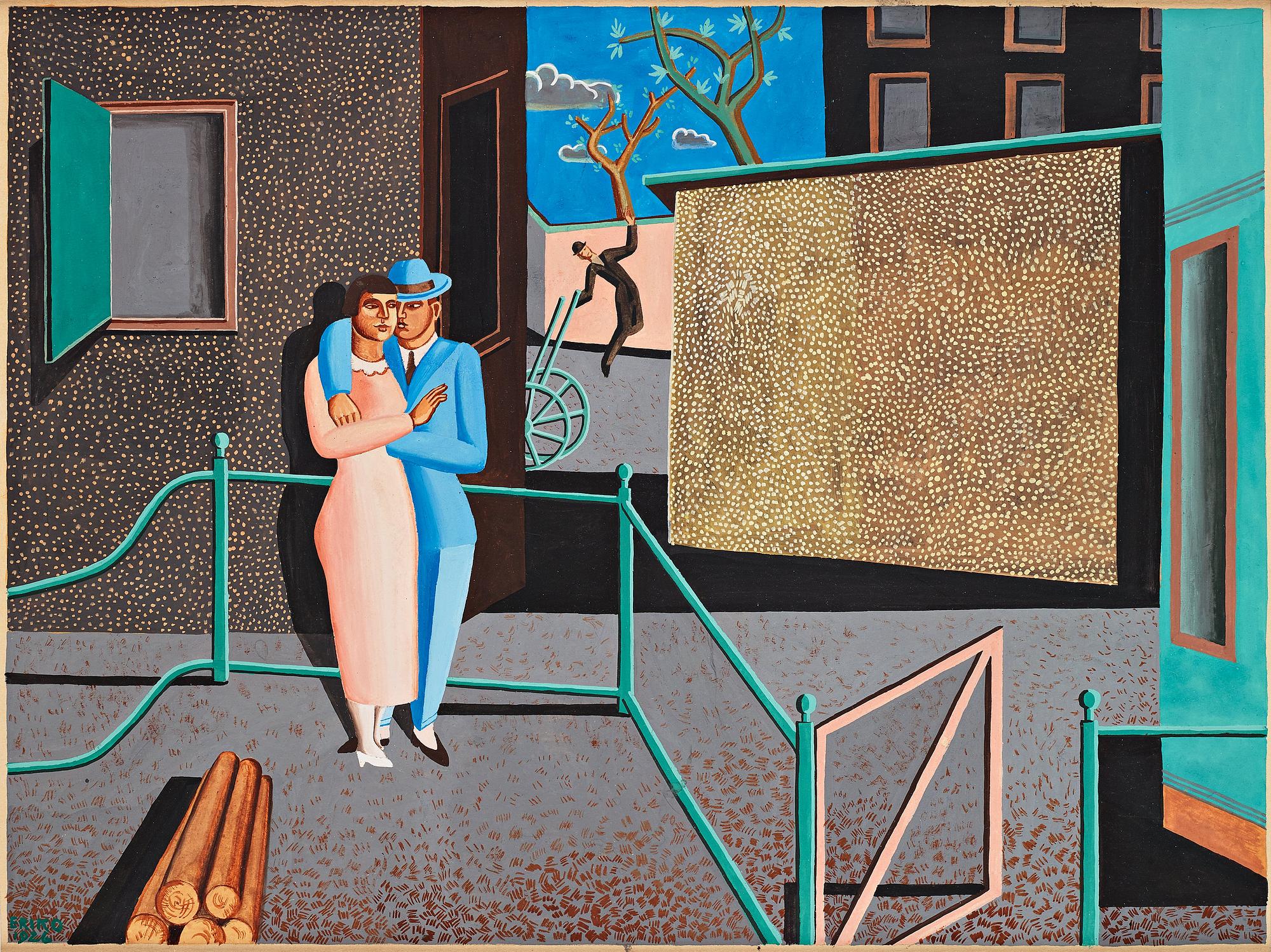 Erik Olson, Couple in love.