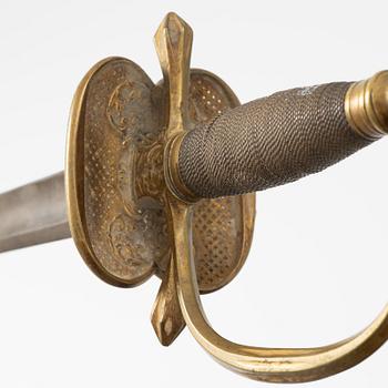 A Swedish infantry officer's sword 1830s/1840s.
