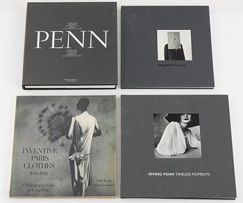 Irving Penn, samling fotoböcker och publikationer, 23 delar.