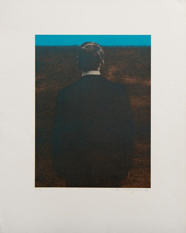 Ola Billgren, color lithograph, signed -81 EA.