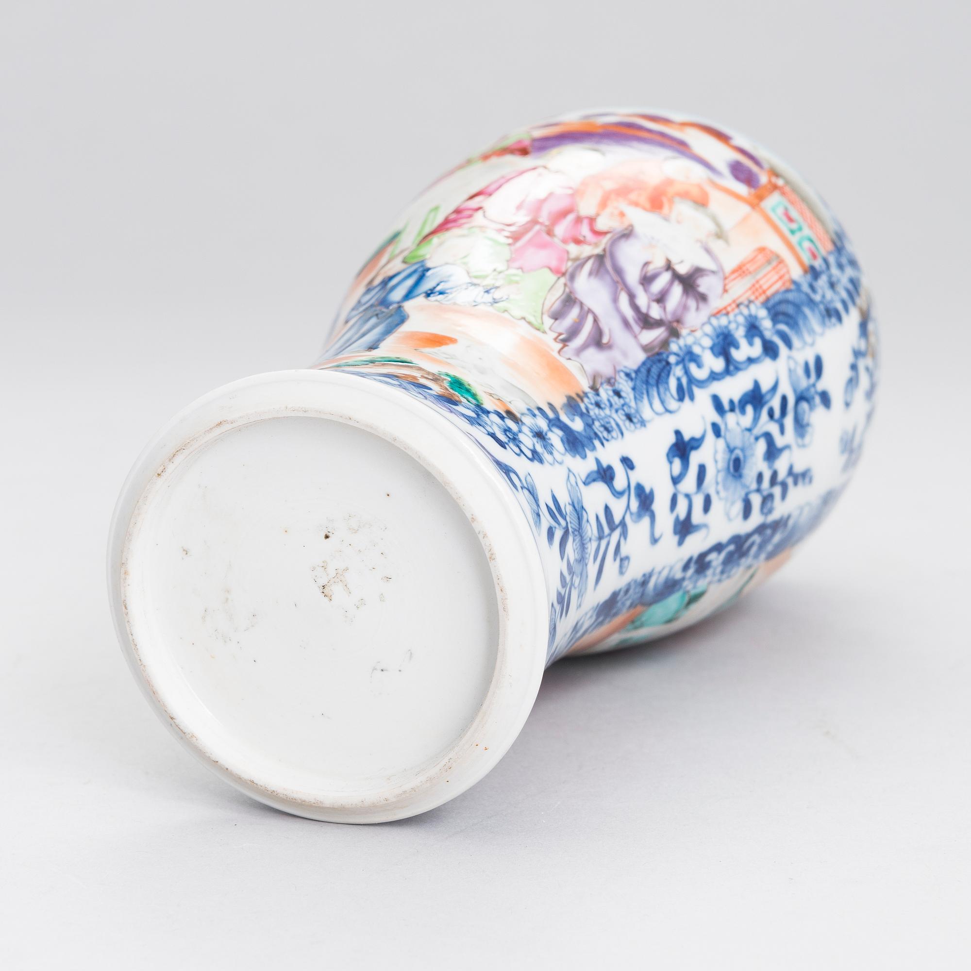 MALJAKKO, posliinia, Qingdynastia, Qianlong (1736-95).