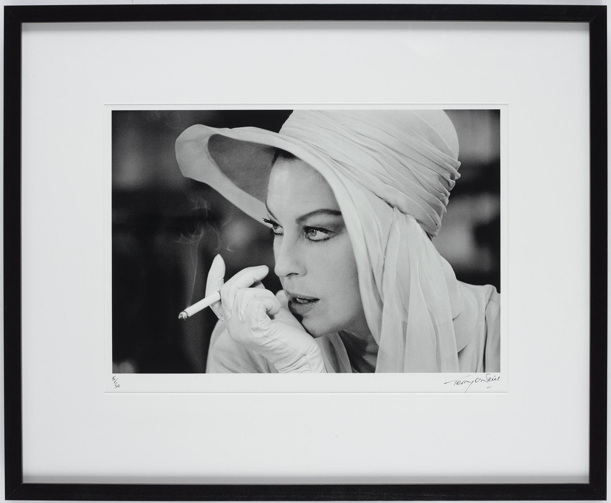 Terry O'Neill, "Ava Gardner, Arizona, 1973".