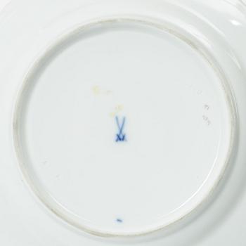 Meissen, A coffee service, 20th century (16 pieces).