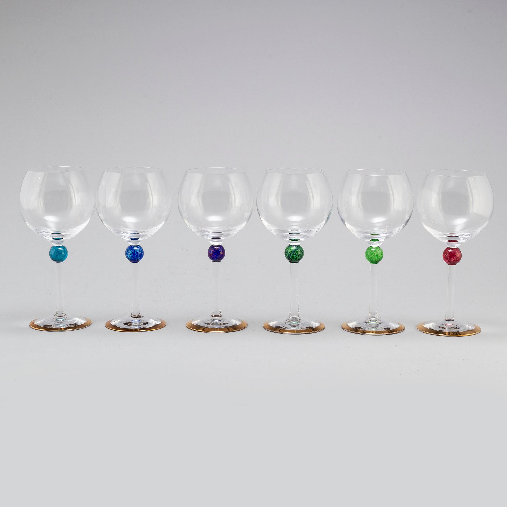 ERIKA LAGERBIELKE, a 48 piece 'Trilogi' glass service, Orrefors.