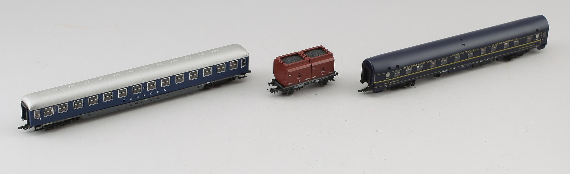 SAMLING MODELLTÅGSDELAR, 20 delar, Roco, Österrike.