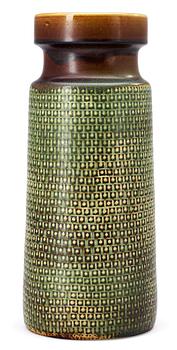 A Stig Lindberg stoneware vase, Gustavsberg Studio 1966.