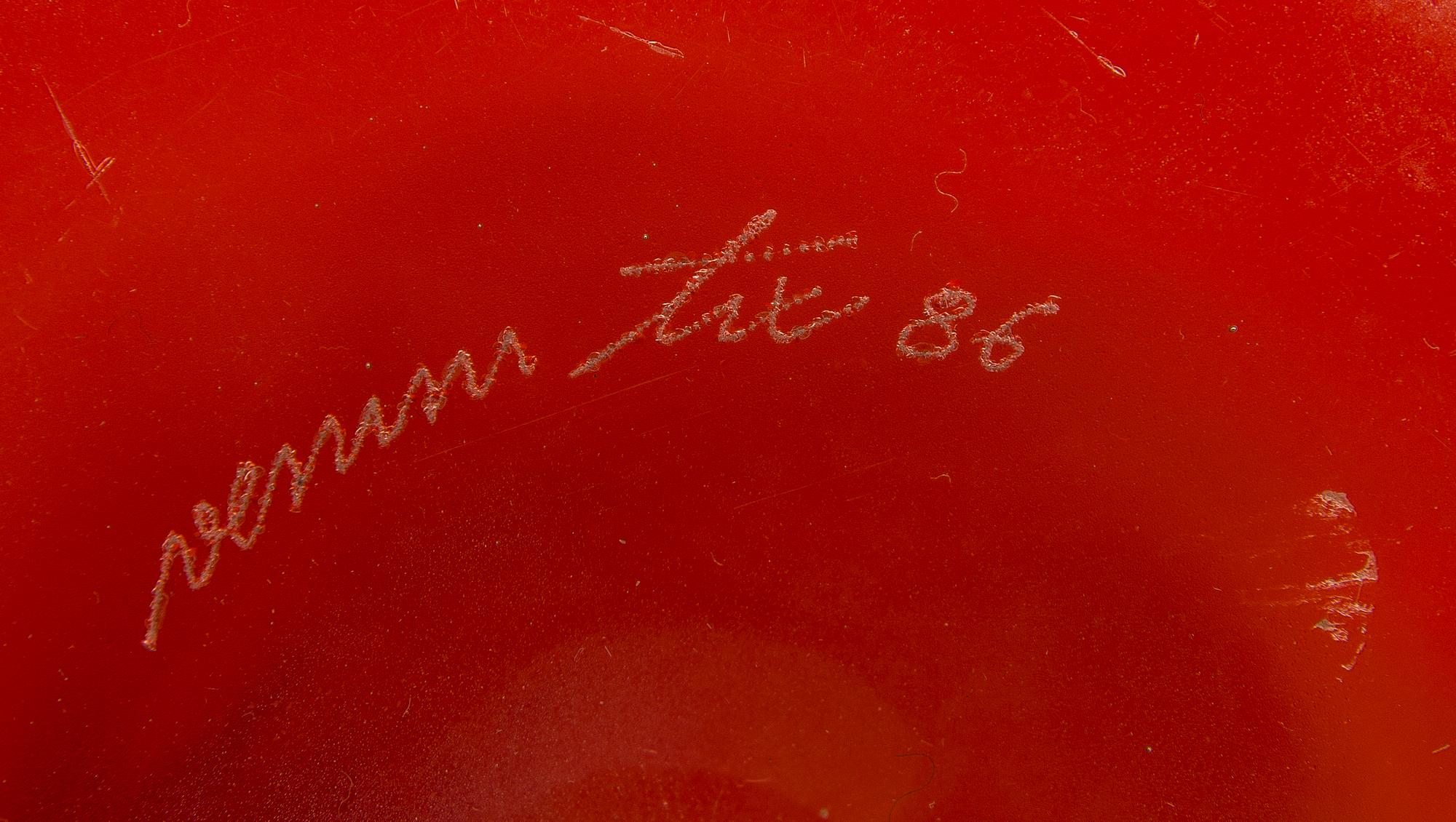 A vase signed Venini TW-86.