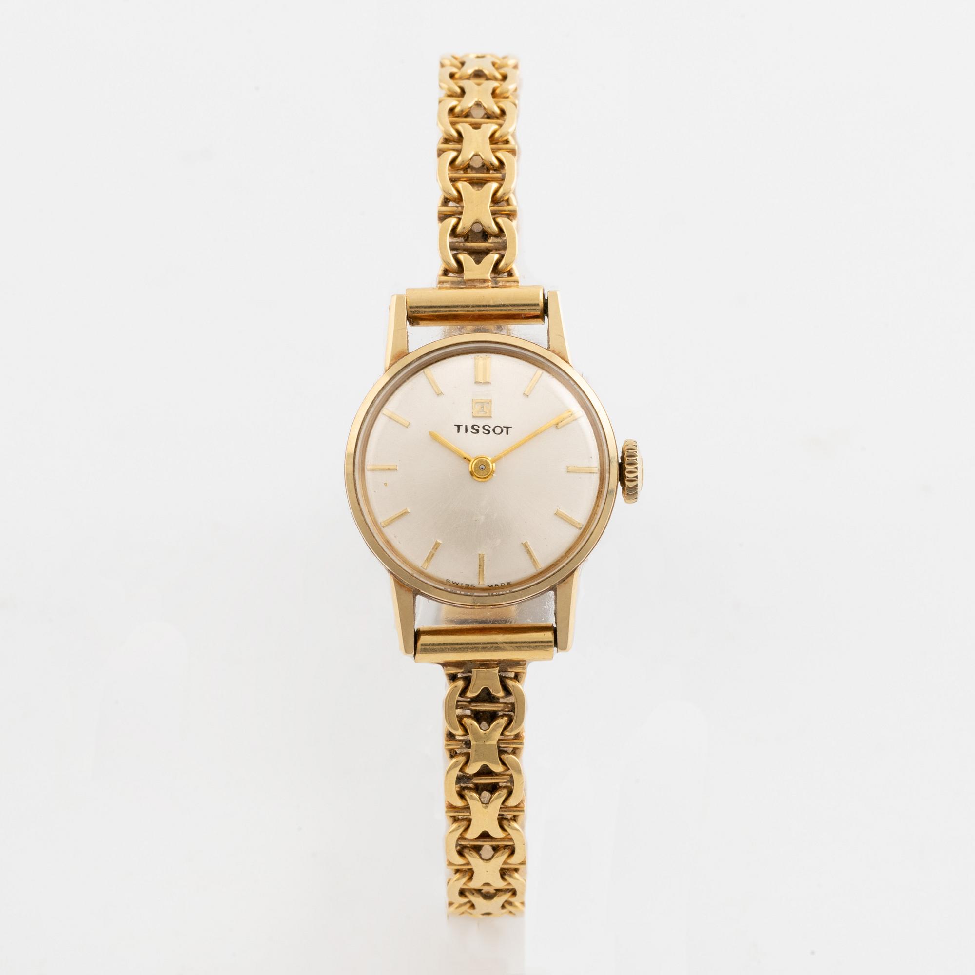 Tissot, armbandsur, 19 mm.