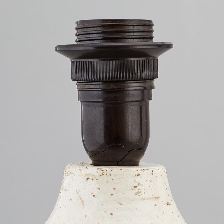A pair of Bitossi stoneware table lights, Italy.