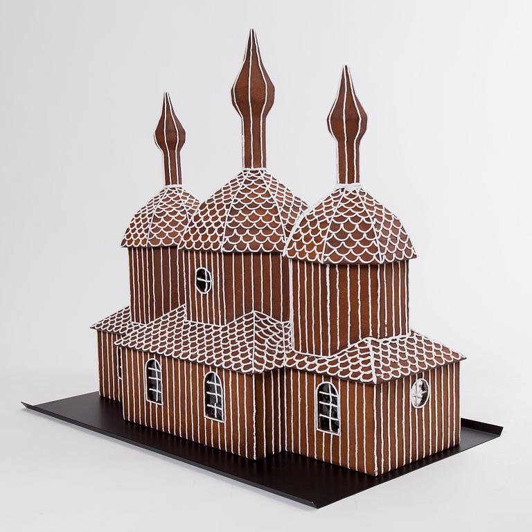 PEPPARKAKSHUS, kyrka, NK 2015, JoAnn Tan Studio.