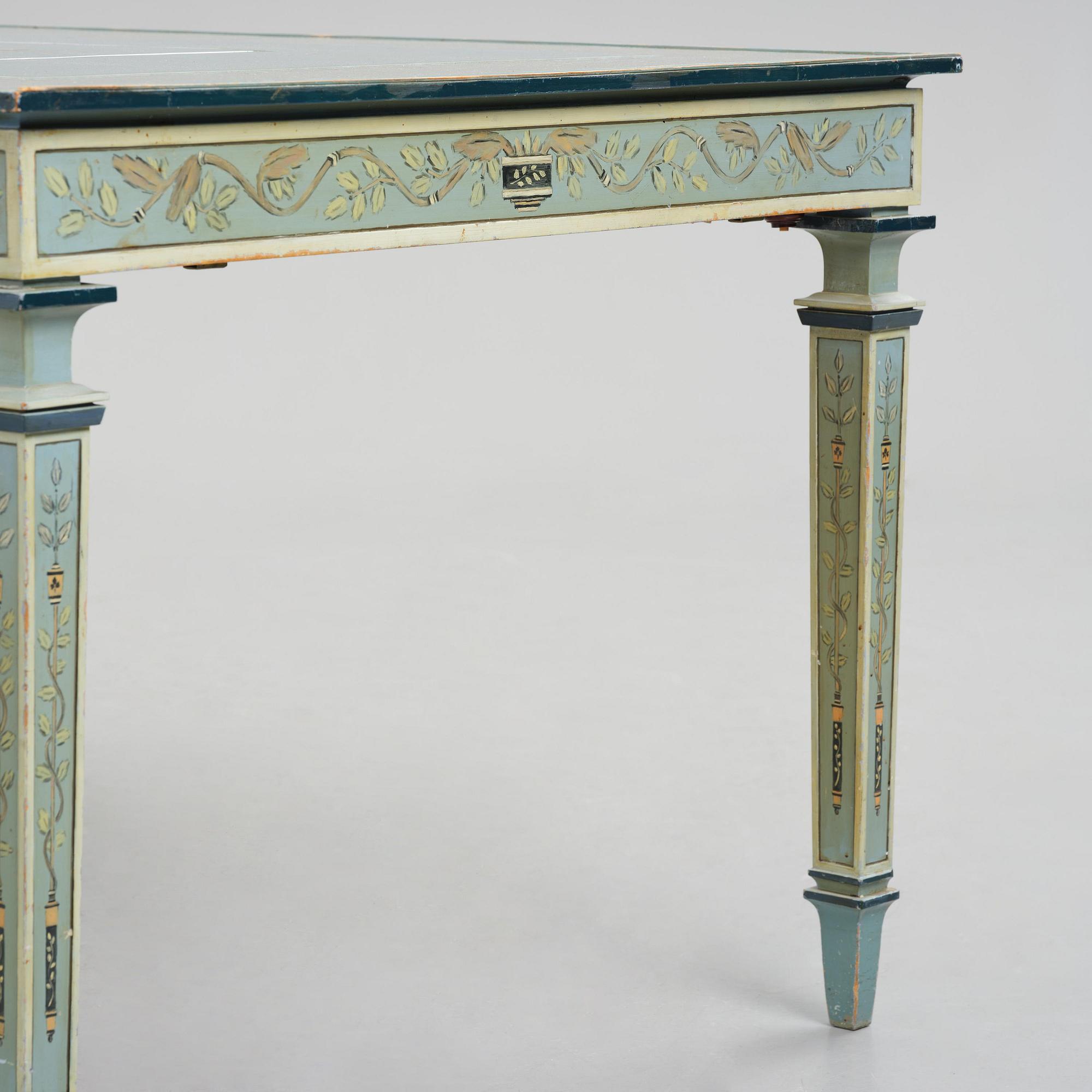 Carl Malmsten, a grand Swedish Grace dining table, cabinetmaker Albin Johansson, Stockholm, for Villa Kvikkjokk, 1927.