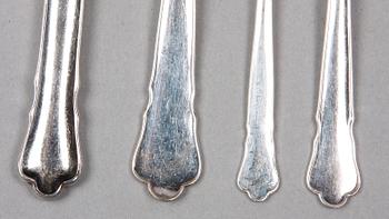 BESTICKSERVIS, 71 delar, nysilver, GAB, 1900-talets mitt.