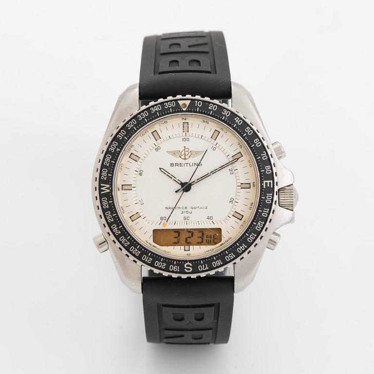 Breitling, Pluton (Navitimer 3100), wristwatch, 41,5 mm.