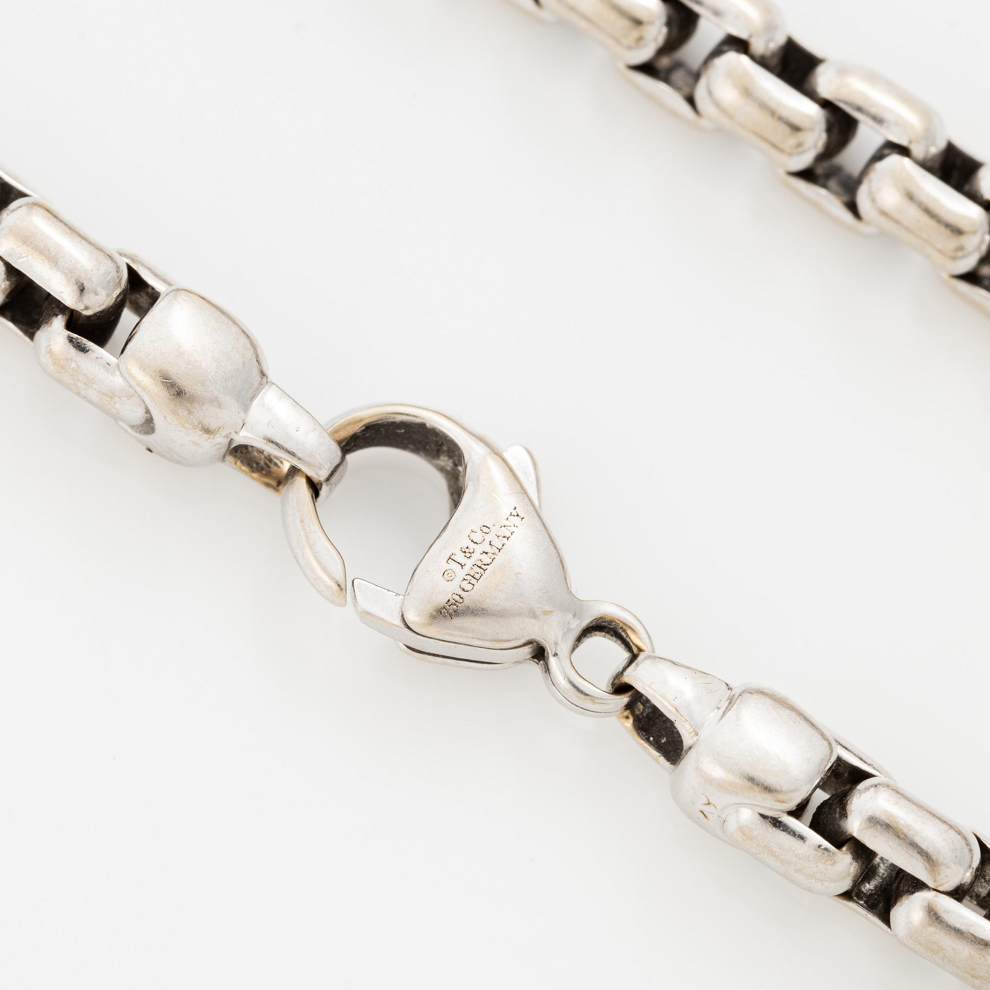 Tiffany & Co, bracelet 18K white gold.