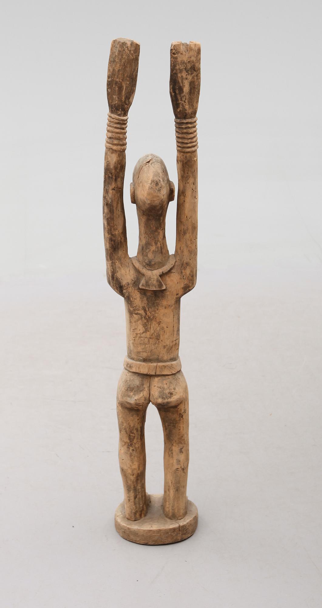 SKULPTUR, skuret trä, Afrika.