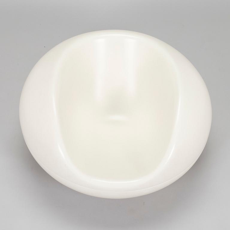 Eero Aarnio, fåtölj, "Pastilli". Tillverkad av Asko eller Adelta, formgiven 1967.