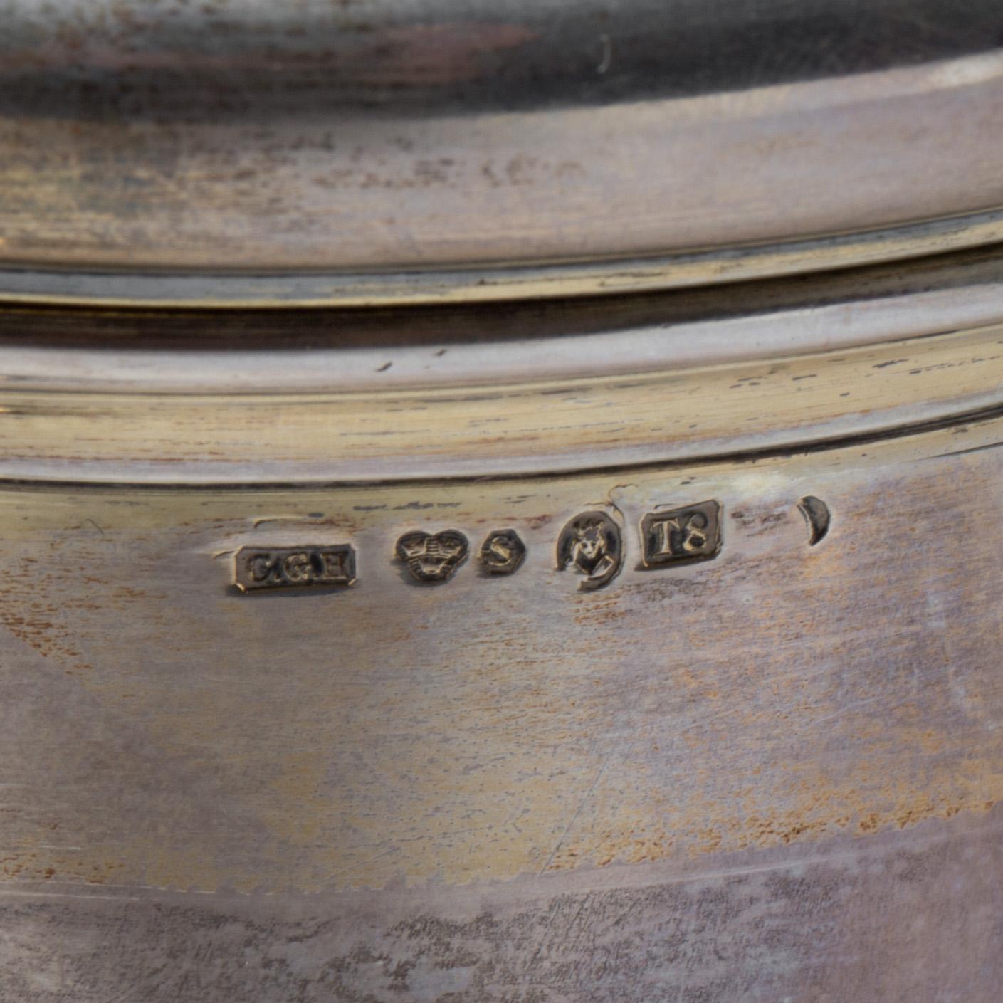 STOP, silver, CG Hallbergs, 1945, vikt ca 465g.
