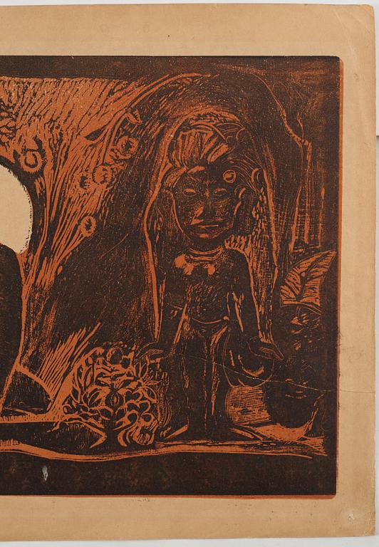Paul Gauguin, "Te Atua (The Gods)", ur "Noa Noa".