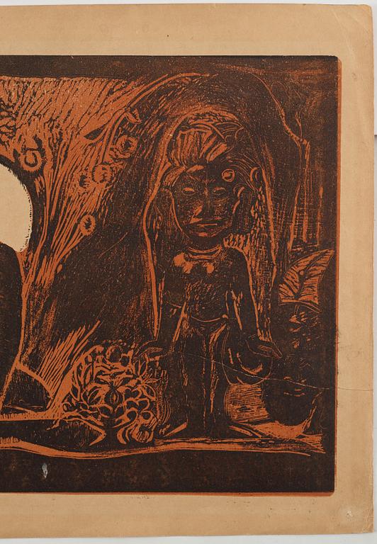 Paul Gauguin, Te Atua (The Gods), from Noa Noa.