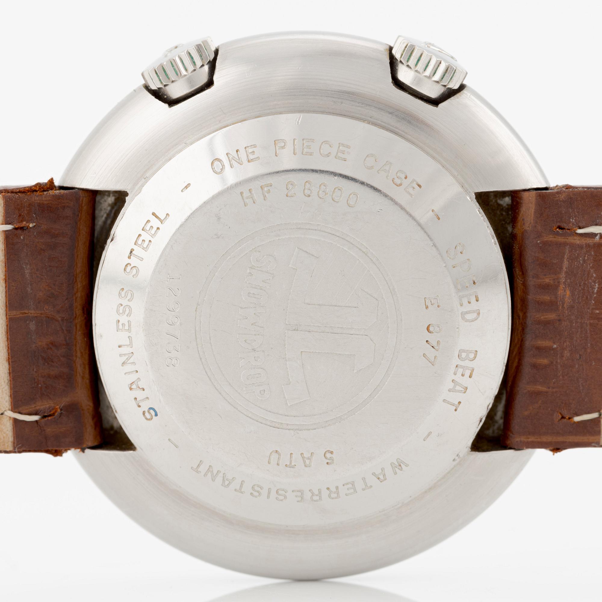Jaeger-LeCoultre, Memovox, Snowdrop, "Speed Beat", ca 1971.